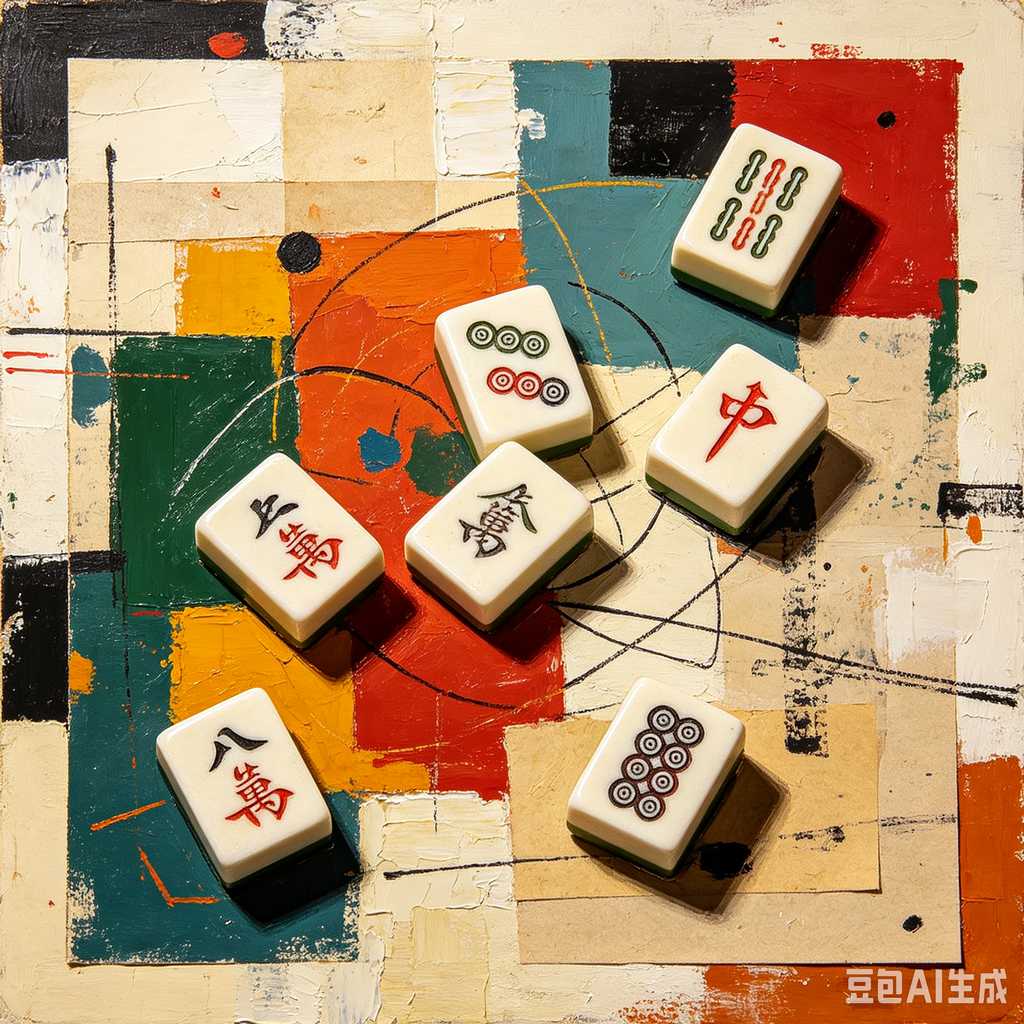 gloss texture mahjong tiles