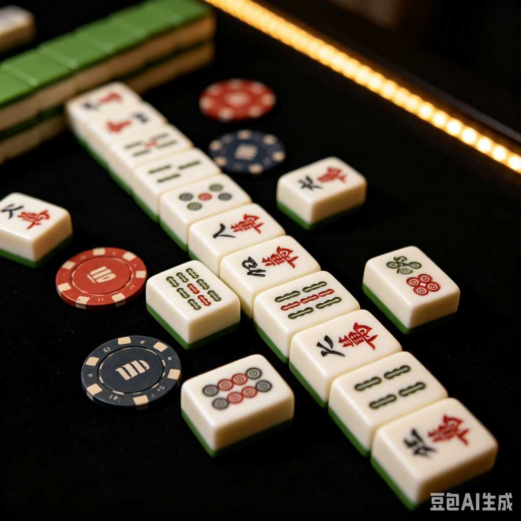mahjong tile pushers and racks set