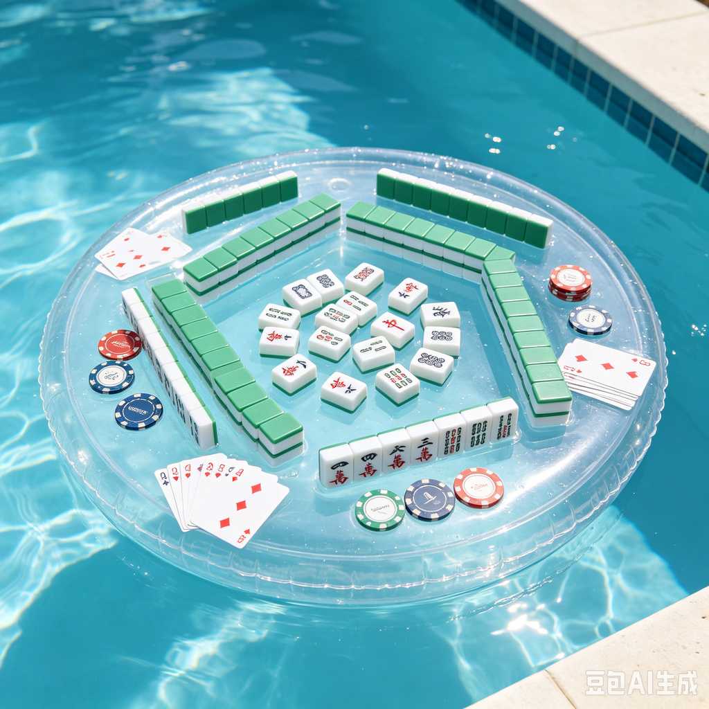oil painting mahjong set